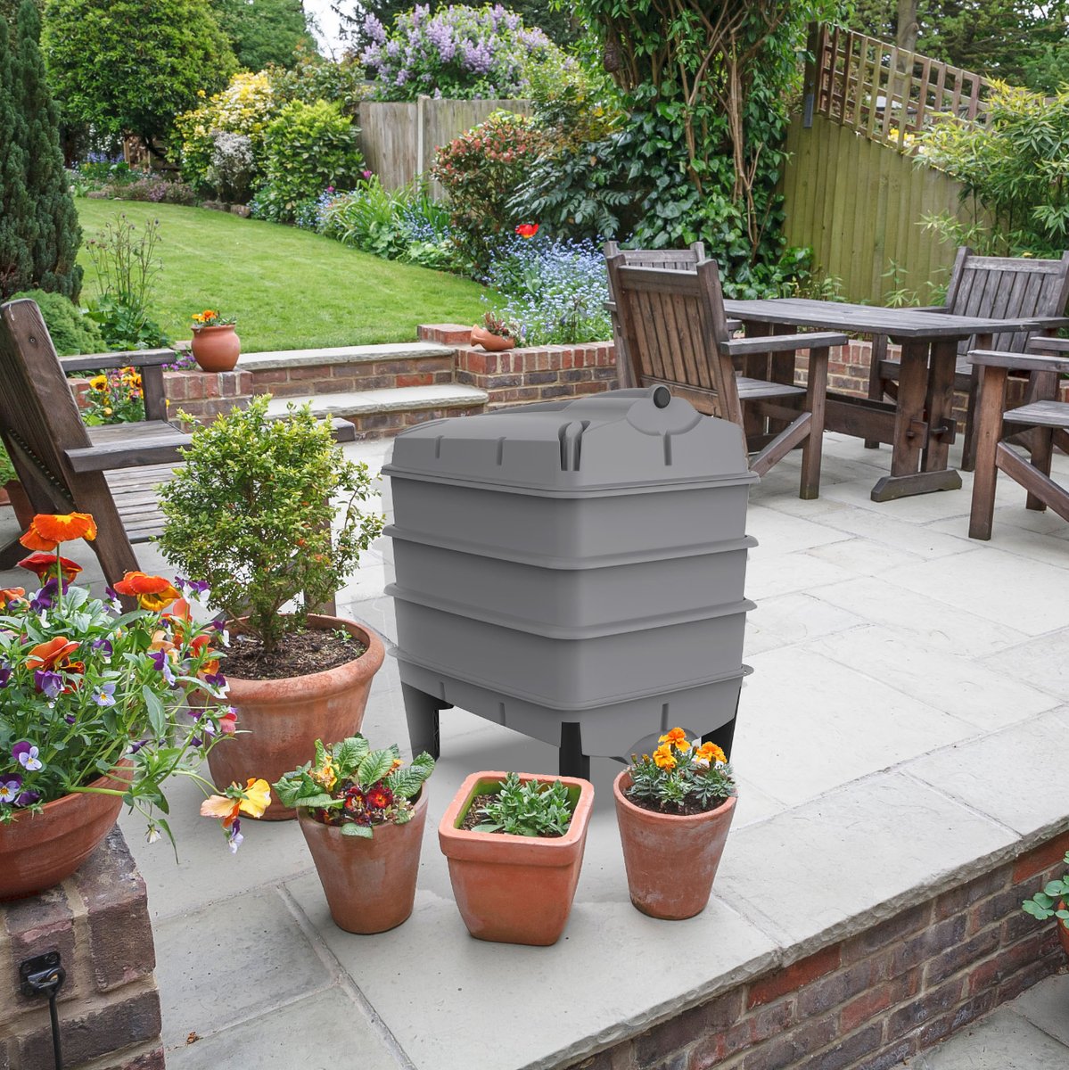 rwatersolutions's tweet image. Have you seen the NEW Stone Grey Tiger Wormery? Turns your food waste into a liquid feed and rich organic compost, easily and efficiently.
rainwatersolutions.co.uk/garden/wormeri…
#compost #wormery #wormeries #zerowaste