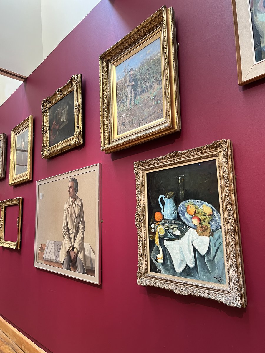 hunterian's tweet photo. 🥁Drumroll please! Our #reframed Hunterian Art Gallery @UofGlasgow is now OPEN! 🎉Come along and see our wonderful new displays. Over 200 artworks by a huge range of artists. Open 10.00am–5.00pm Tuesday–Sunday. Admission free. #HAGReframed #Hunterian #Rehang #WhatsOn #Glasgow https://t.co/qCUOvRHiJp