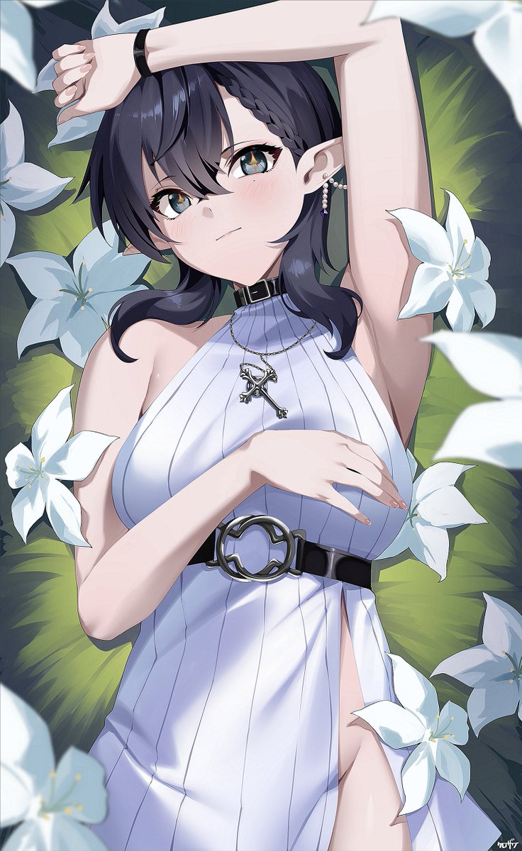 姊姊快要開心了🫂🫂
ユイ幫姊姊集氣✨✨✨ヽ(=^>ω<^=)丿
希望姊姊一切順利💜💜💜
#TT013Art

百合的花語包含了順利與深深的祝福
十二朵百合也有思念的含意🫶 