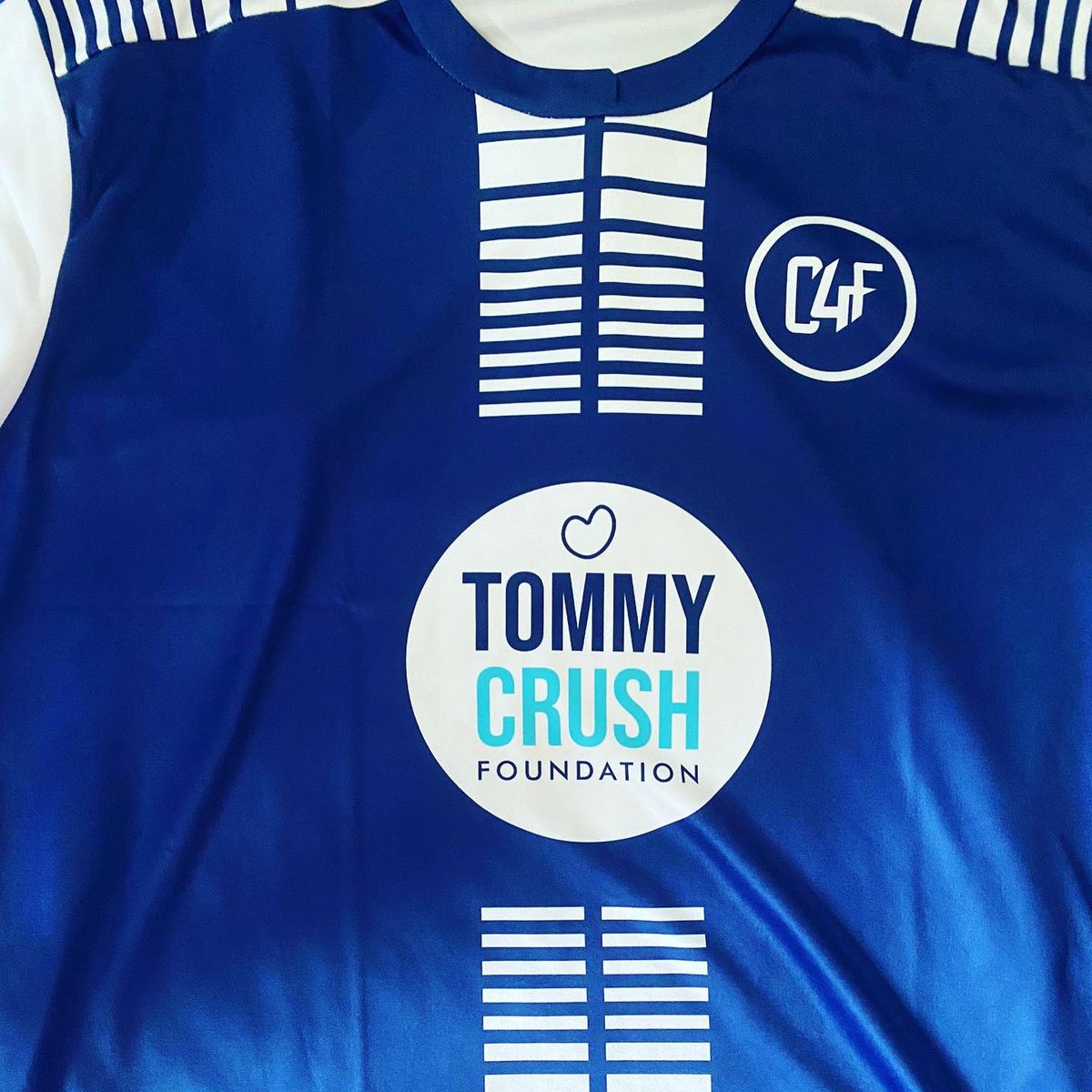 TommyCrushFDN's tweet photo. A huge thank you to @c4football .  

These guys have supported us from day 1 and continue to do so with our logo now on their staff kits. https://t.co/YeGWRWRgEq