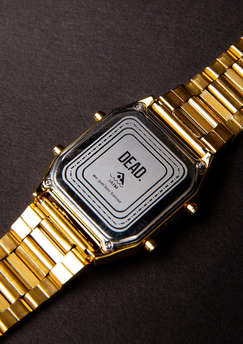 DEAD__93's tweet photo. We are proud to present our outstanding limited timepiece. It is made with our usual high quality and attention to detail. 

DEAD. o’clock is now available. 
https://t.co/3y8RRgorsX https://t.co/Ze1YgYIlUg