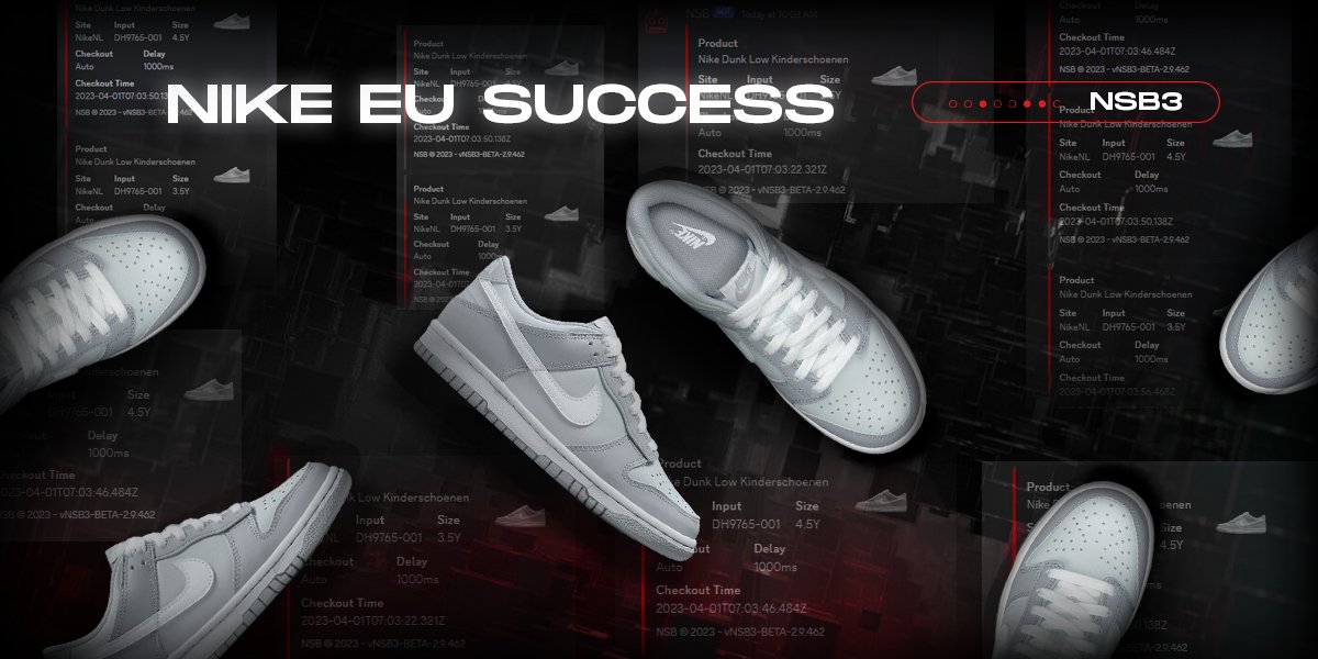 First official run on Nike EU was a SUCCESS!
NSB3 is going places, and you should join us

1st 3 DMs get to test NSB3🔥