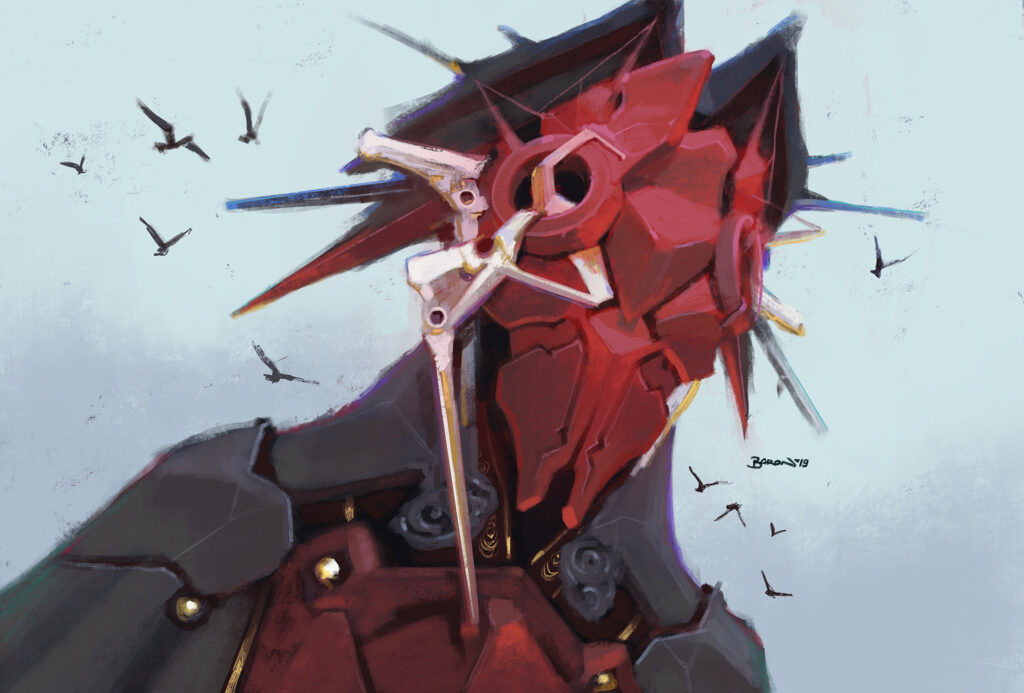 「The Art of Christopher Jin BaronGallery 」|IAMAGのイラスト