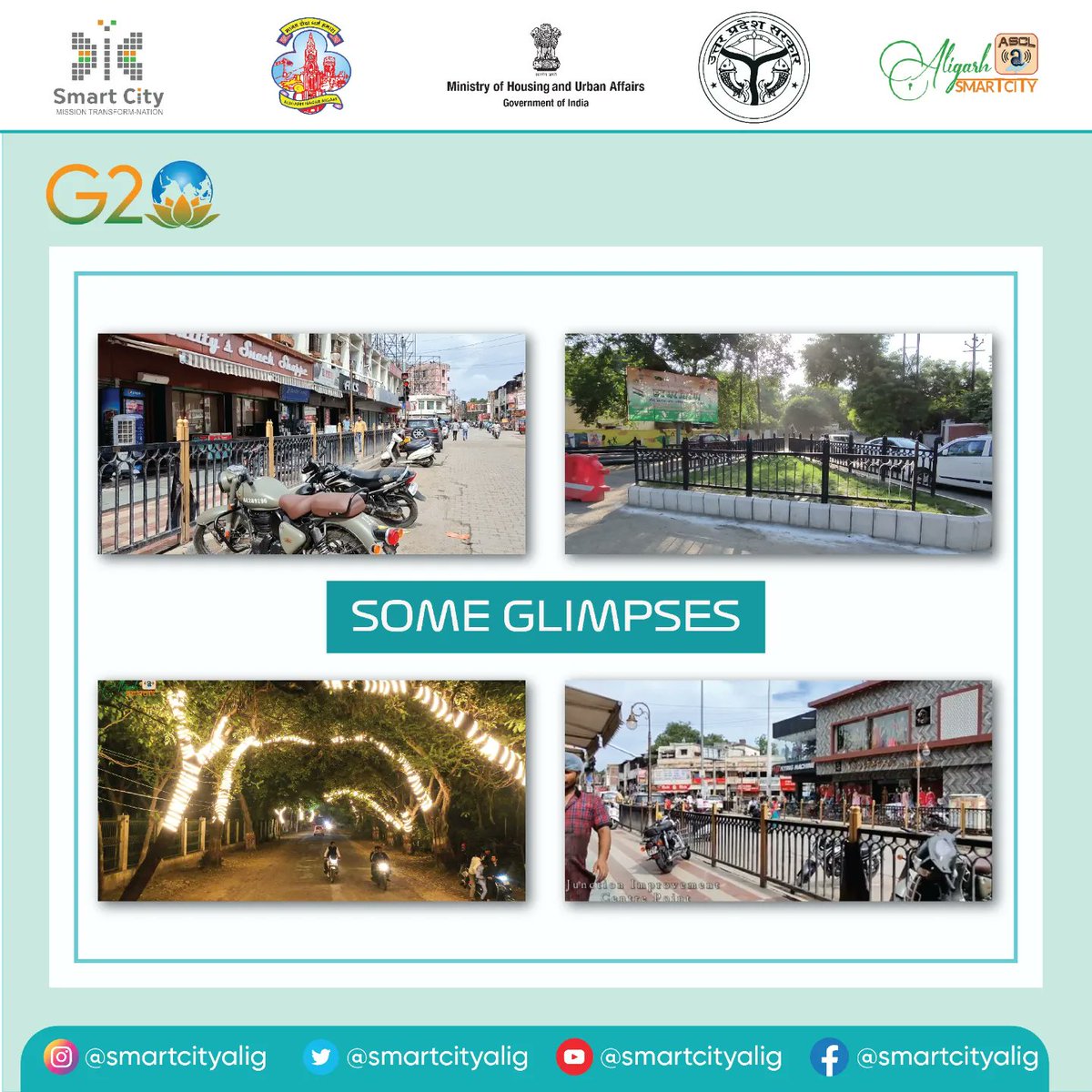 smartcityALIG's tweet image. Join us in spreading awareness about climate change and let&apos;s make a difference together! 🌍 

🔖
#AligarhSmartCity #BeautificationProjects #ClimateActionNow #Sustainability