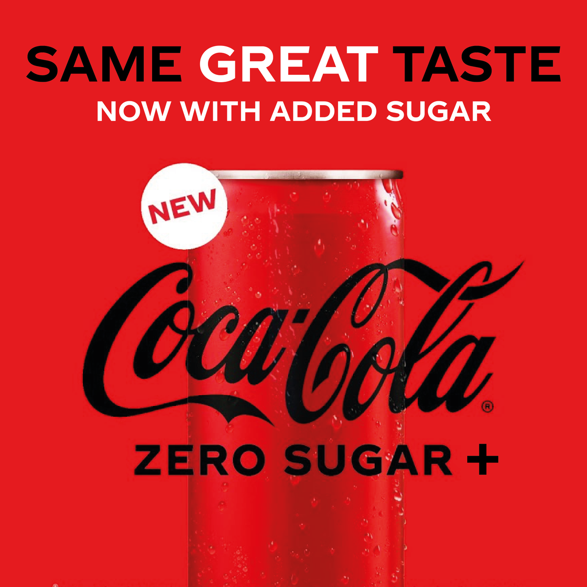 sca2_0's tweet photo. Introducing new Coke Zero +

Everything you love about Coke Zero now with extra sweetness!

#TopicalAd for @CocaCola_GB by @rdwest21 and @OSHKcreates https://t.co/UTFAJaQxz4