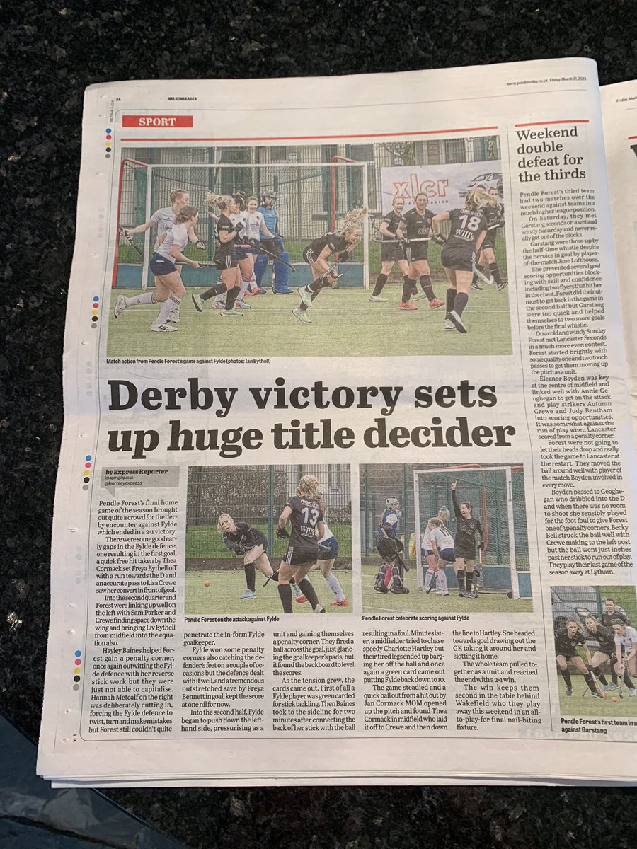 Another #fullpage thanks <a href="/BurnleyExpress/">Burnley Express</a> @DanBlack84 great coverage <a href="/Crewey6/">Lisa-Emma Crewe</a> <a href="/BeddersSteph/">Steph Bedford</a>