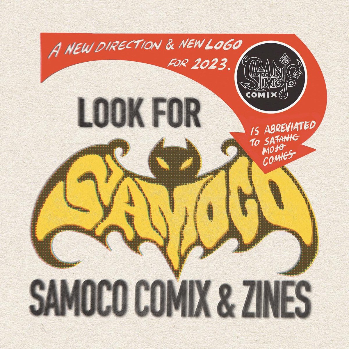 Launching at #SatanicFleaMarket this Sunday. <a href="/Electrowerkz/">Electrowerkz</a> #Samoco zine 2. #Undergroundcomix #zines #occulture #satanism #witchcraft #comix #folkhorror
