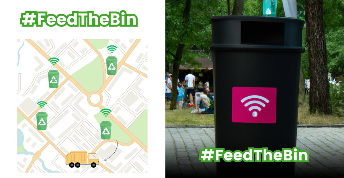 Team Paper Straws is going to #FeedTheBin! ♻️ Their waste solution implements smart bins that are not just functional but also interactive and entertaining. #hackthewaste #arnhem challenge