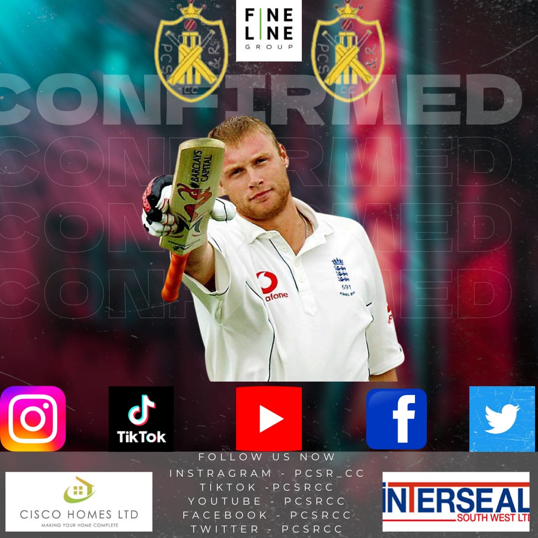 PCSRCC's tweet photo. 🔐Locked in for the 2023 season 🔐
We are over the moon to announce the man himself Freddie Flintoff for the 2023 season.
Fred has a holiday home not too far away from us and has reached out to us to sign.
Here's to 2023 season big man👏👏👏
@DevonCricket #bigsigning https://t.co/ZpIZlH1DXE