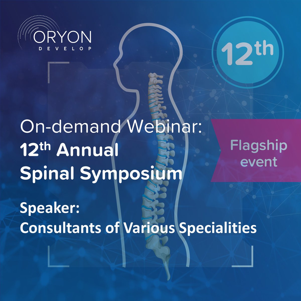 Last month, we were joined by 6 expert speakers for our annual flagship event, "12th Spinal Symposium".

Catch up if you missed it, now available on-demand: oryon.co.uk/develop/course…

<a href="/harleystspine/">Harley Street Spine</a> <a href="/londonosteoporo/">London Osteoporosis Clinic</a> <a href="/DeepakRavindra5/">Deepak Ravindran</a>