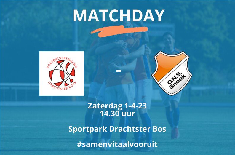 ONSSneek's tweet photo. MATCHDAY 🆚 @drachtsterboys! #draons https://t.co/qw2rU1cZFs