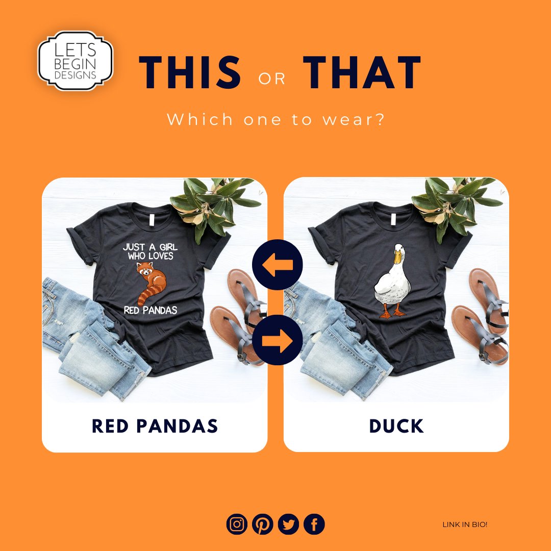 Express yourself with style! 🔥👕 Which design would you choose? Let your personality shine with these unique t-shirts. 😎💯 Perfect for any occasion, casual or dressed up. 👌👔 Make a statement with your fashion choice.

#TshirtDesign #GraphicTees #FashionStyle #TrendyLooks