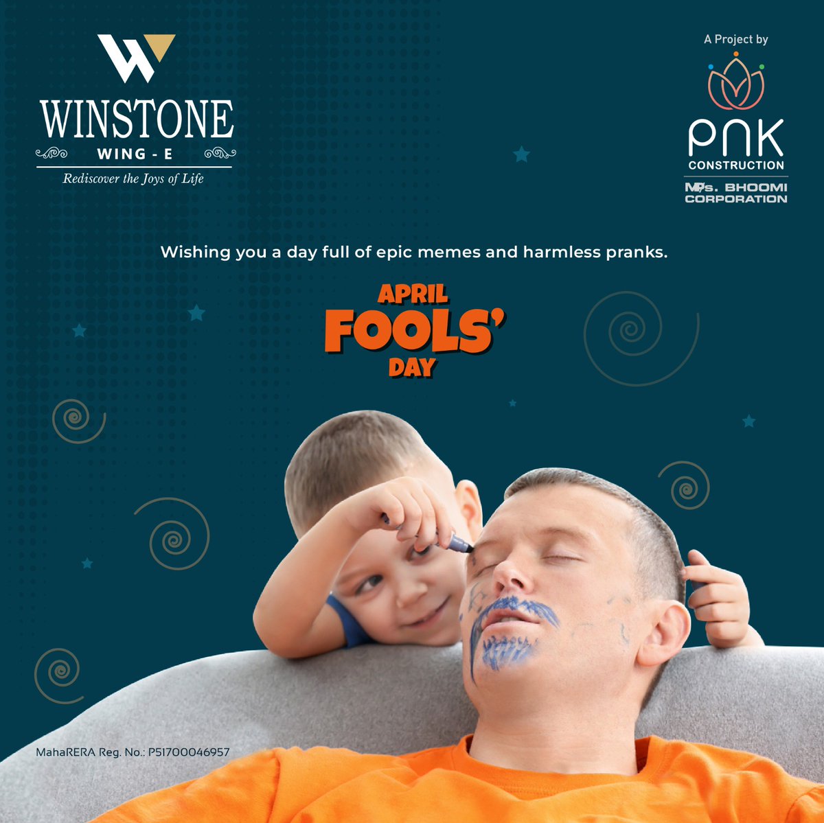 Happy April Fool's Day! 🃏
.
.

#aprilfools #aprilfoolsday #april #aprilfool #PNKGroup #Winstone #apartment #flats #construction #luxuryatitsbest