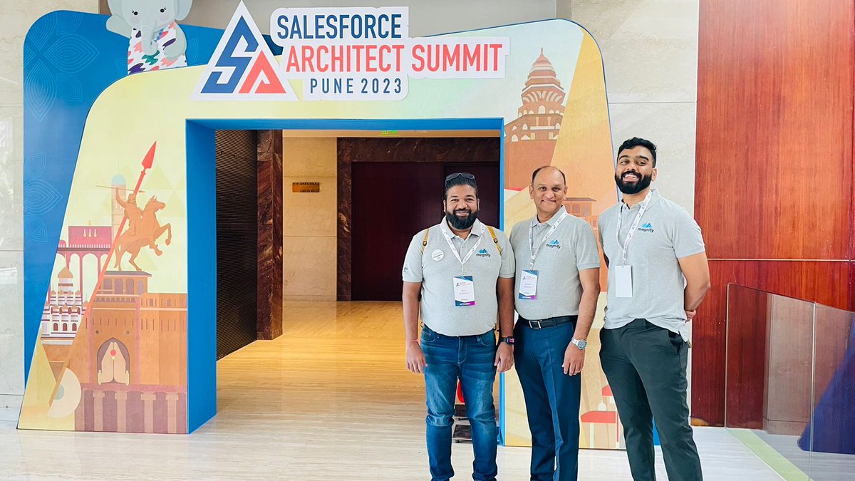 MegnityTech's tweet image. We are at the Salesforce Architect Summit held in Pune.

#megnity #salesforce #salesforcearchitectsummit #salesforcearchitect #orgstrategy #architect #pune #salesforcearchitectevents #sfarchsummit #communityevent

megnity.com