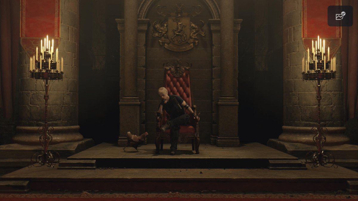 Adrilojea's tweet photo. ¡El Rey de los Pollos! #PS5Share, #ResidentEvil4 https://t.co/0aKX4NiFOS
