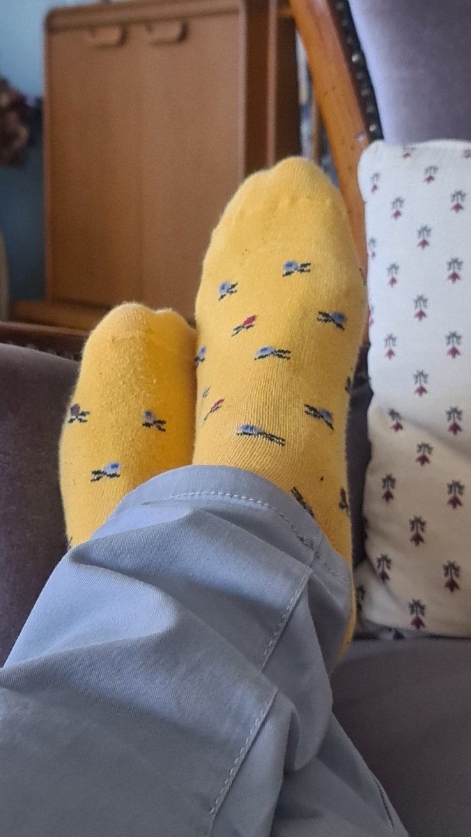 Onun çoraplarını giyin, huzur verir...