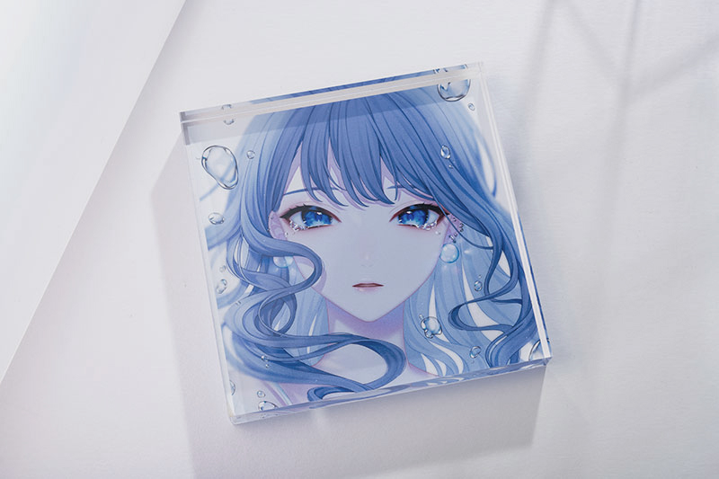 「【お知らせ】オリラボマーケット様にてオリジナルグッズを作っていただきました!4月」|西條ユリカのイラスト