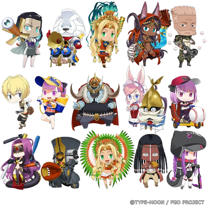 エイプリルフールアプリ「Fate/Grail League」でSDキャラ担当させていただきました!今日1日だけらしいのですが、ぜひ確認してみてください!よろしくお願いします!(⌒∇⌒)#FGO 