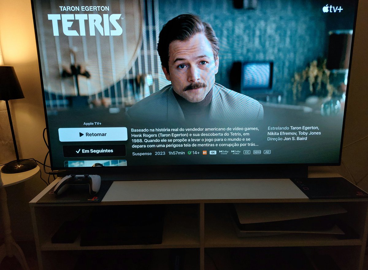 LiberatoRick's tweet photo. #Tetris #AppleTVPlus #Nintendo #TaronEgerton
Great! Excelente filme! https://t.co/EX76GvYHsV