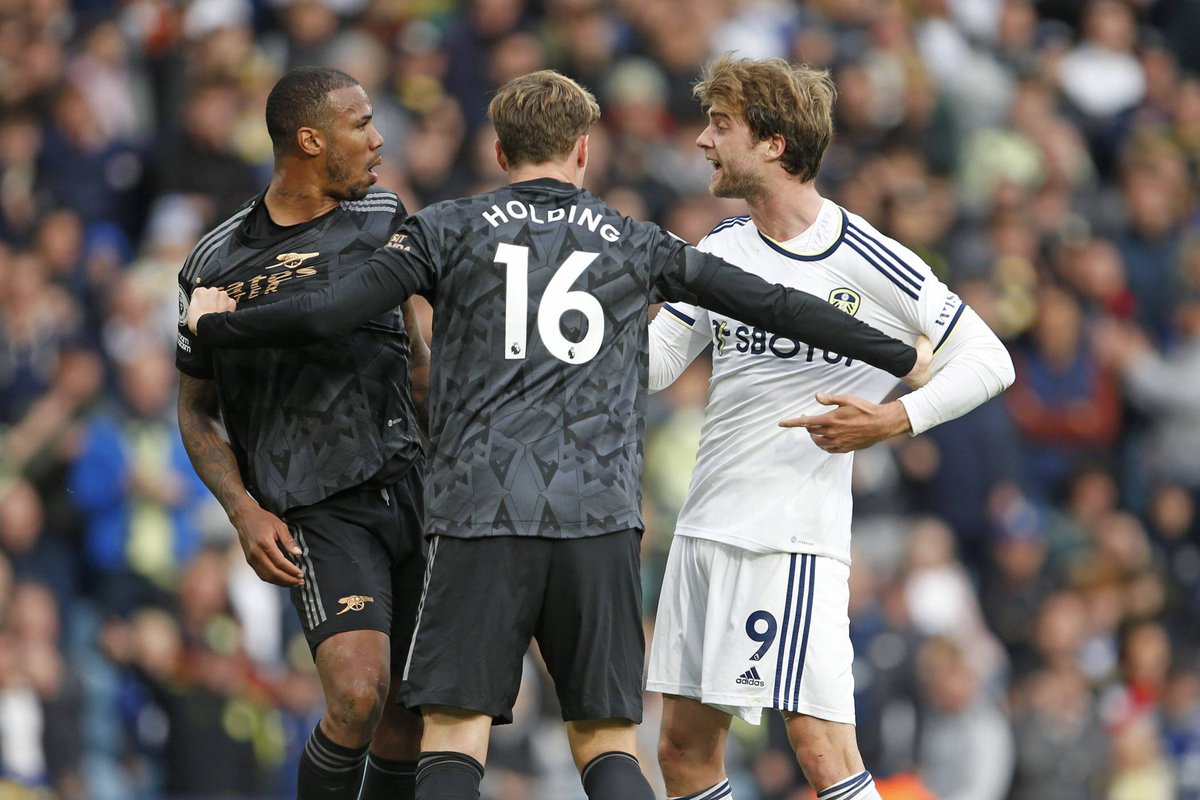 PulseSportsNG's tweet photo. Arsenal are unbeaten in their last 13 meetings with Leeds in all competitions (W11 D2), since a 3-2 home loss in May 2003 that ended the Gunners' title bid that season ๐
What are your predictions? ๐ค
#PulseSportsNigeria #PulseSportsStats #PremierLeague #ARSLEE https://t.co/om9KrxZXCE