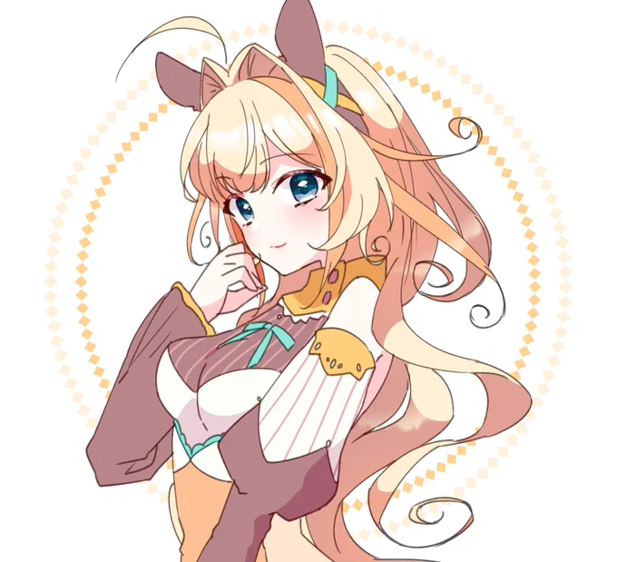 去年のエイプリルフールイラスト(お姉さんつつか)見つけたでもこれ去年アップしてない気がする…?したっけ…? 