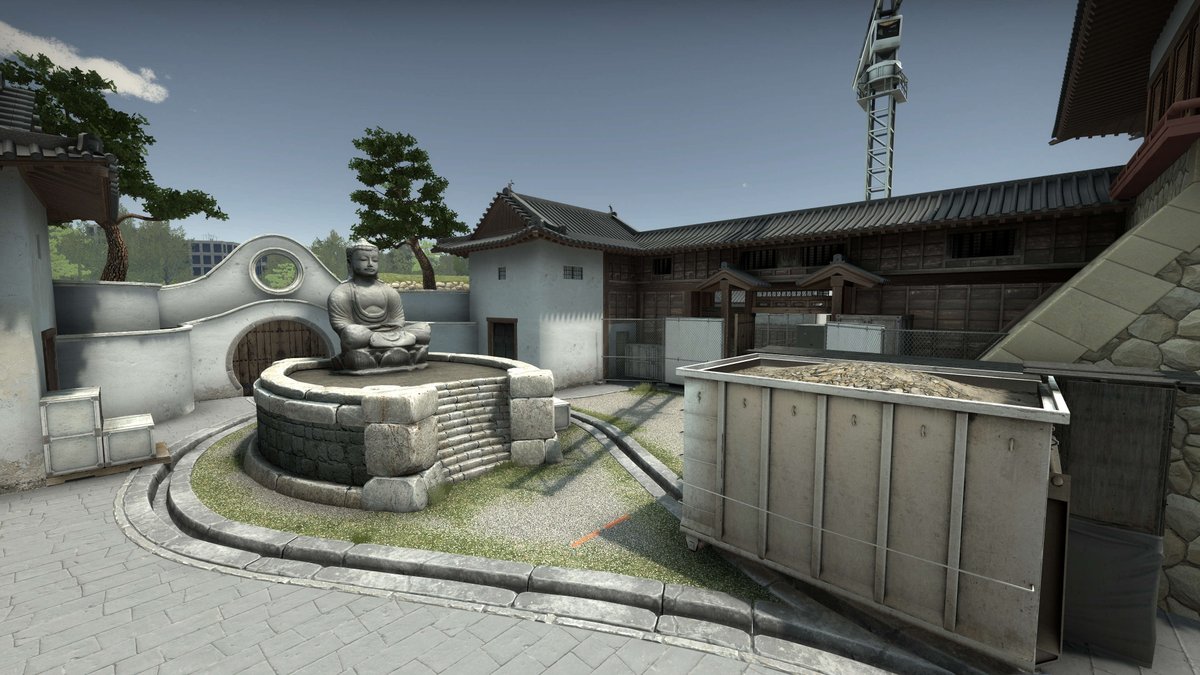I've finally released Zen, a competitive defusal map for @CounterStrike ...