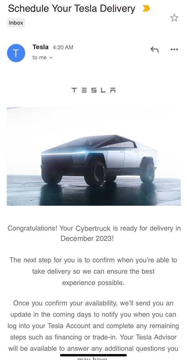 EZebroni's tweet photo. The Cybertruck is real! 🤯 @tesla @elonmusk https://t.co/rqk1lfNvty