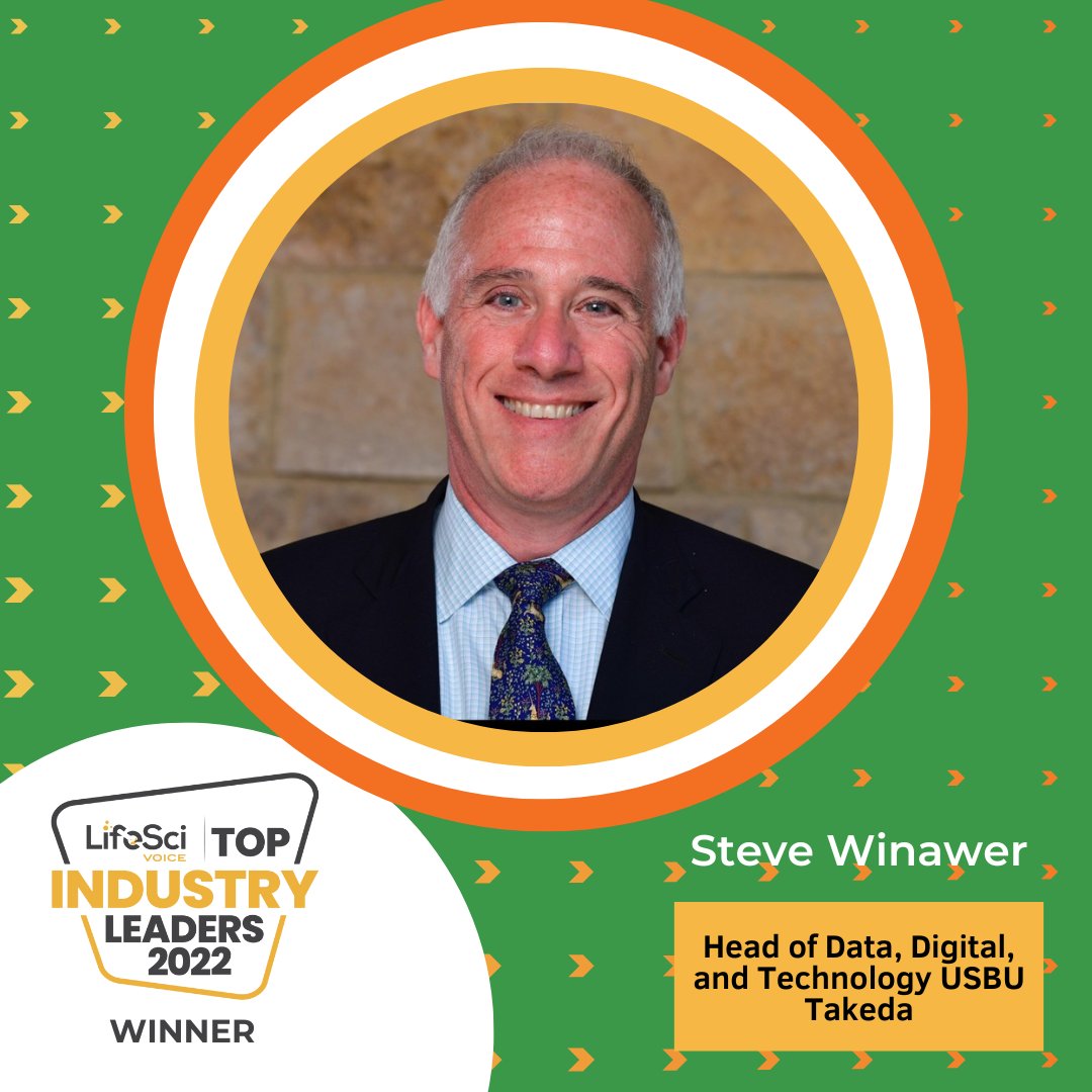 Axtria's tweet photo. Congratulations, Steve Winawer, on getting featured on the list of winners of Life Sciences Voice's Top Industry Leaders Award 2022. 

Thank you for contributing to the rapidly evolving life sciences and healthcare industry.

#LifeScienceVoice #Awards #Lifesciences #Healthtech https://t.co/Yia0IyRtKz