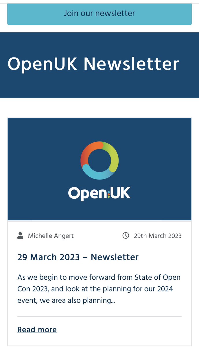 Read this openuk.uk/newsletter-pos… #opensource #opendata #openhardware #Kubernetes #opencomputeproject