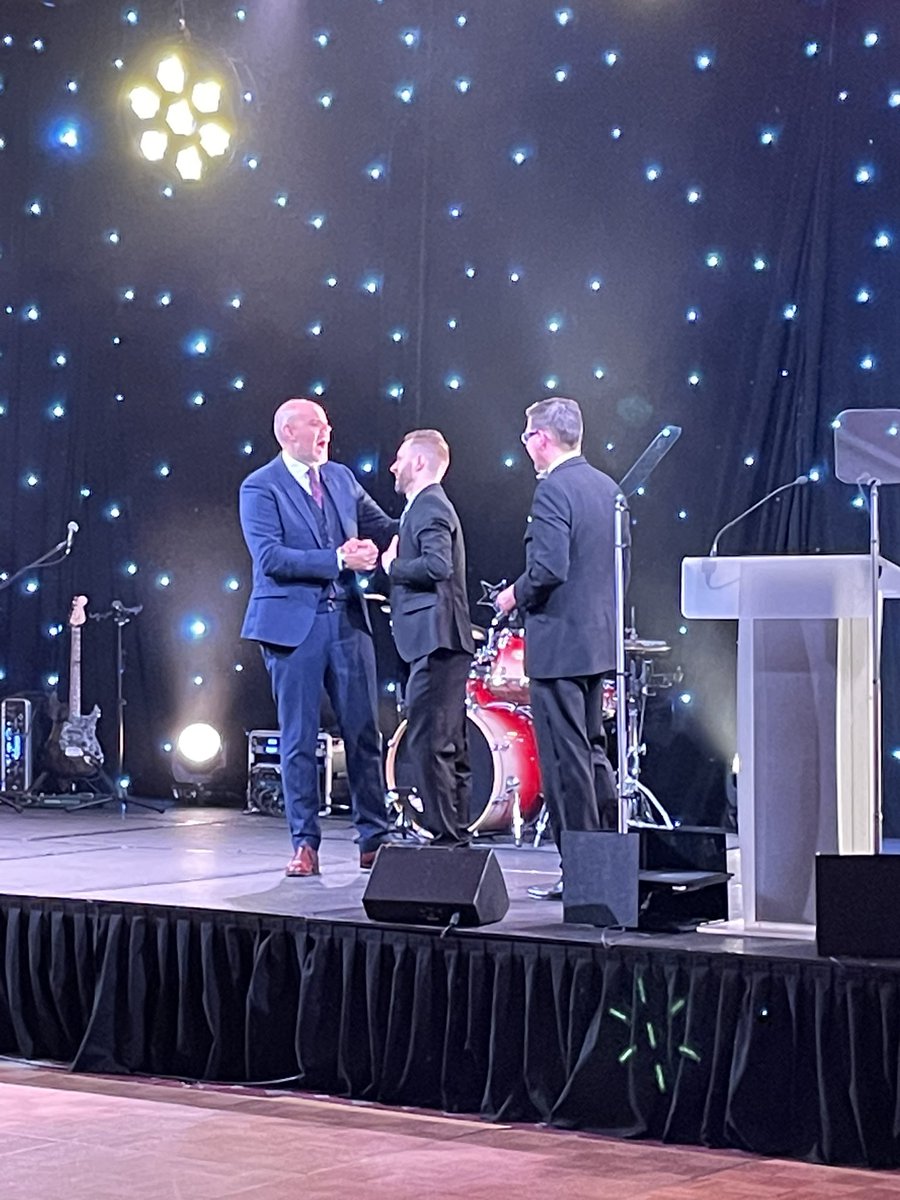 MattBarnby's tweet photo. Amazing night at the @TheCelticManor Shining Stars awards. Celebrating so many outstanding team members and fantastic achievements https://t.co/7WcuuG6q5K