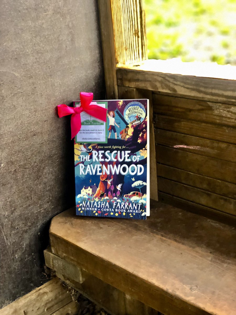 “Sometimes, all you can do is jump.”
@the_bookfairies are sharing copies of The #RescueofRavenwood by #NatashaFarrant around the UK today… Who will be lucky enough to spot one?
#ibelieveinbookfairies #FaberBookFairies #NatashaFarrant
@FaberChildrens @NatashaFarrant1