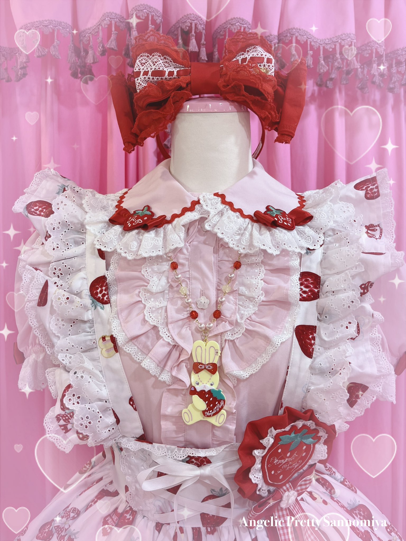 Angelic Pretty Lyrical Bunny Parlor スカート Lyrical Bunny Parlor JSK by Angelic Pretty