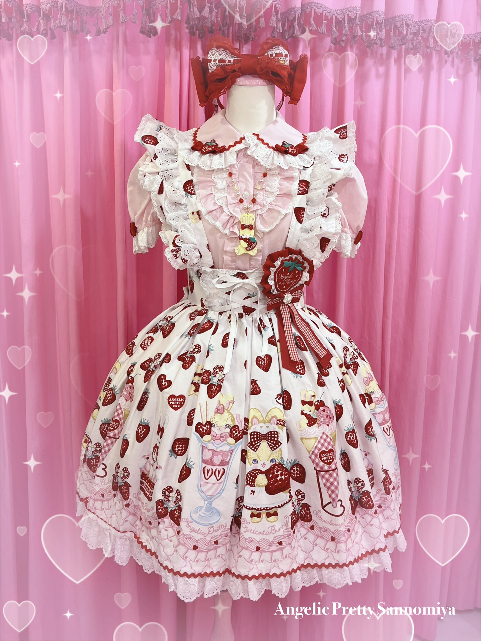 AngelicPretty Lyrical Bunny Parlorスカート