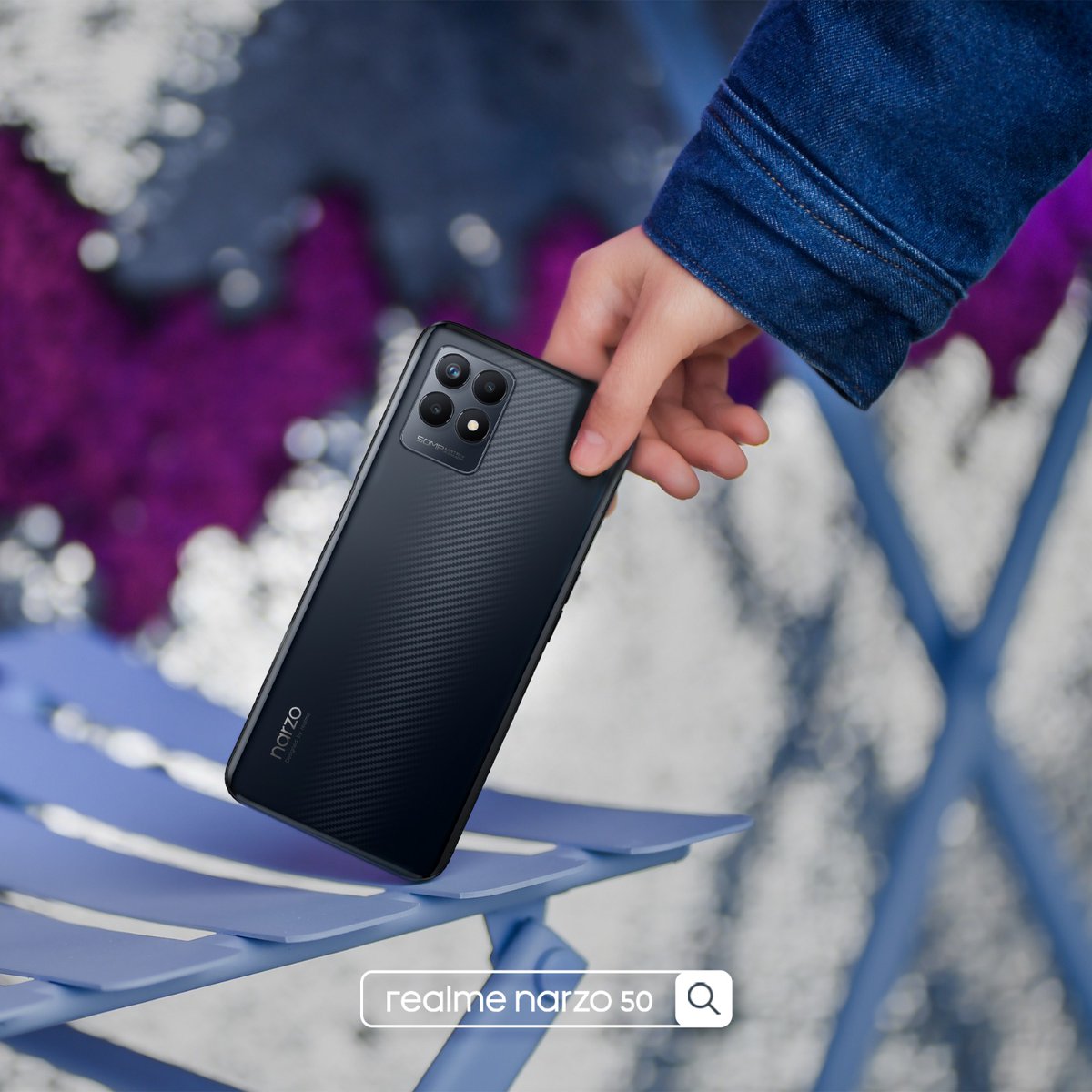 Express your inner style with realme Narzo 50's ergonomically aesthetic body that truly is on par with its performance.
#realmenepal #daretoleap #MightyInStyle #Narzo50