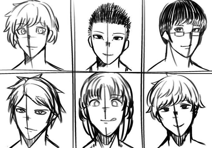 男の顔面って難しいね 