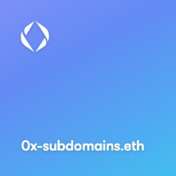 0xdigits_eth's tweet photo. ENS WRAPPER IS COMING!
do you work long term and wanna build strong confidence?
here’s your identity for domains and subdomains:
0x-domains.eth
+
0x-subdomains.eth
DMs open, lmk if interested!
#ENS #ENSdomains #ENSdomain #ENSsubdomains #ENSwrapper #branding #crypto #Web3 https://t.co/IHOscLidjr