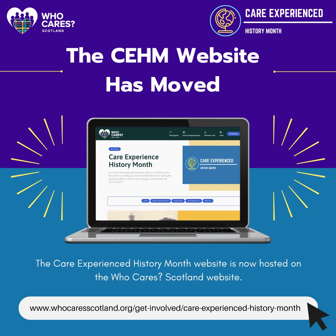 Care Experienced History Month tweet media