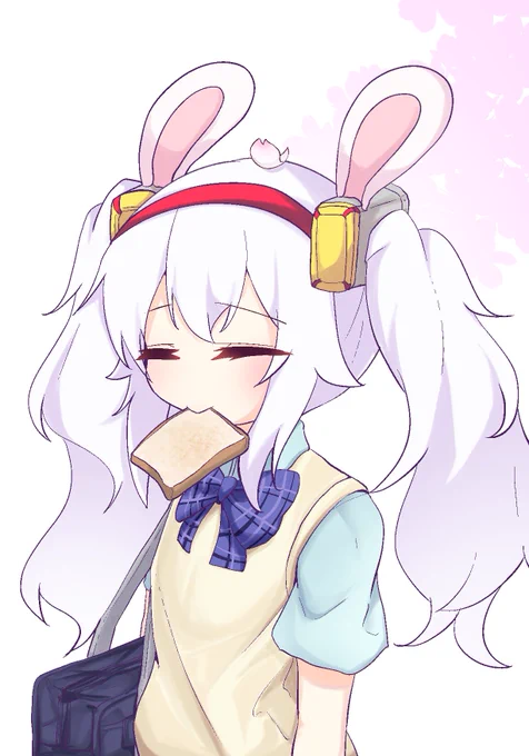 4月なので新学期ラフィーちゃん#アズールレーン 