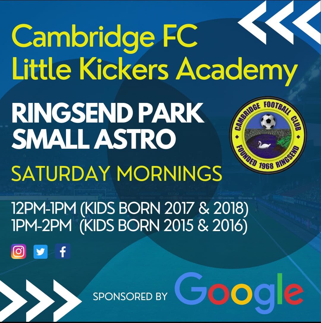 We are running our academy as normal today! See you all later 💙⚽️⚽️