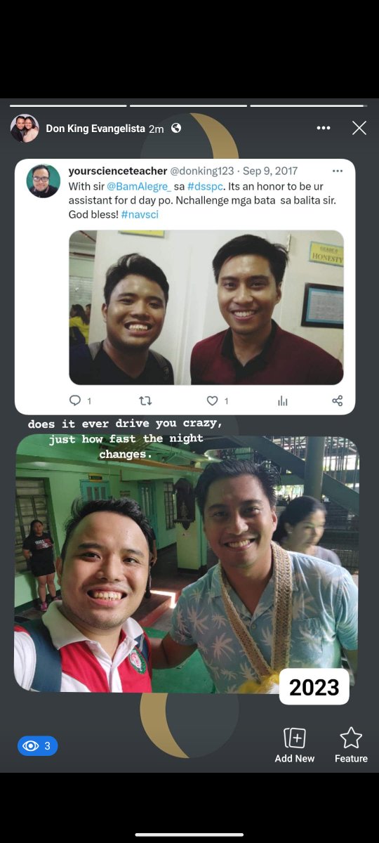 donking123's tweet photo. Sir @BamAlegre_ maraming salamat po ulit for being in our DSPC sa Navotas! From 2017 to 2023! https://t.co/Uv93MBAdJy