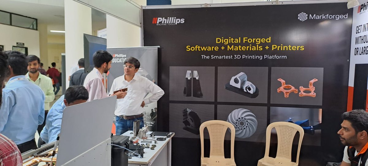 PhillipsMach_IN's tweet photo. Exciting day at The ASME International Mechanical Engineering Education Leadership Summit (MEED) in Bengaluru!
Learn more here: https://t.co/g4v9uQcpEm
#PhillipsMachineTools #PhillipsAdditive #Markforged #3Dprinting #yearendoffer #discount #manufacturing #prototyping #Meltio https://t.co/85k6R4xTUB
