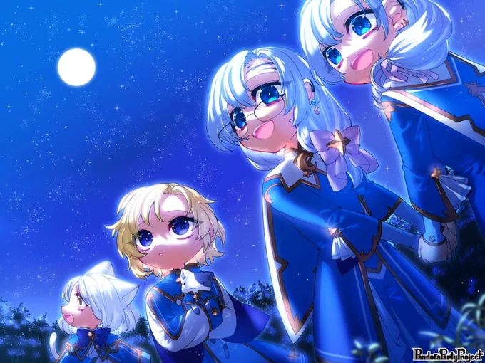 納品しました! 『Pandora Party Project』(C)橘知怜/  #PandoraPartyProject エイプリルフールまとめ(1) 