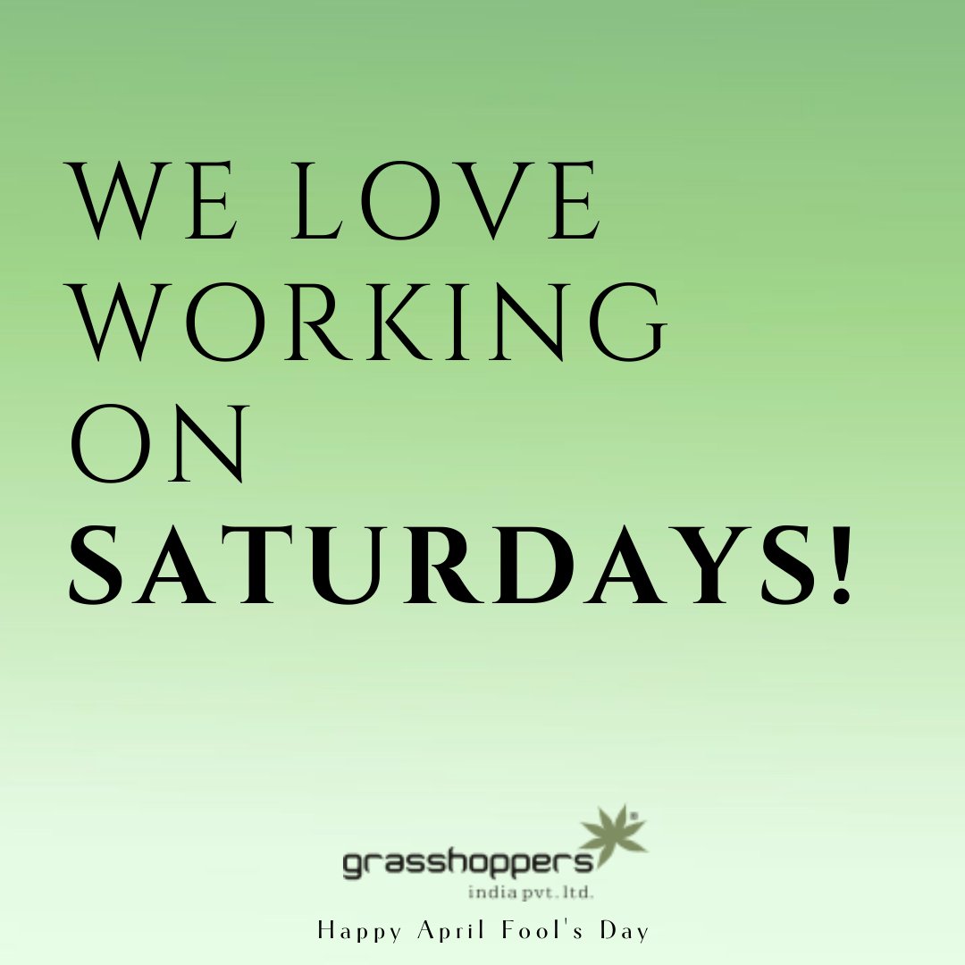 GrasshoppersAd_'s tweet photo. 😇😇

#happyaprilfoolsday #arprilfools #aprilfoolscreative #grasshoppersindia #grasshoppersads #creativeagency https://t.co/HO19ZNYwEd