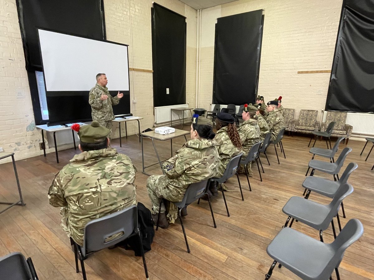 CTTScotland's tweet photo. The AIC is well on its way. These PIs will now spend the week bringing everything together to be assured by the team. Right now its Ice breakers. Is it helmets on or off. 🇬🇧💂‍♂️🏴󠁧󠁢󠁳󠁣󠁴󠁿👍 @ArmyCadetsHQ @ArmyDComd51Bde @ArmyCadetsUK @Fighting51st @ASengaged https://t.co/dpjlnHdyJe