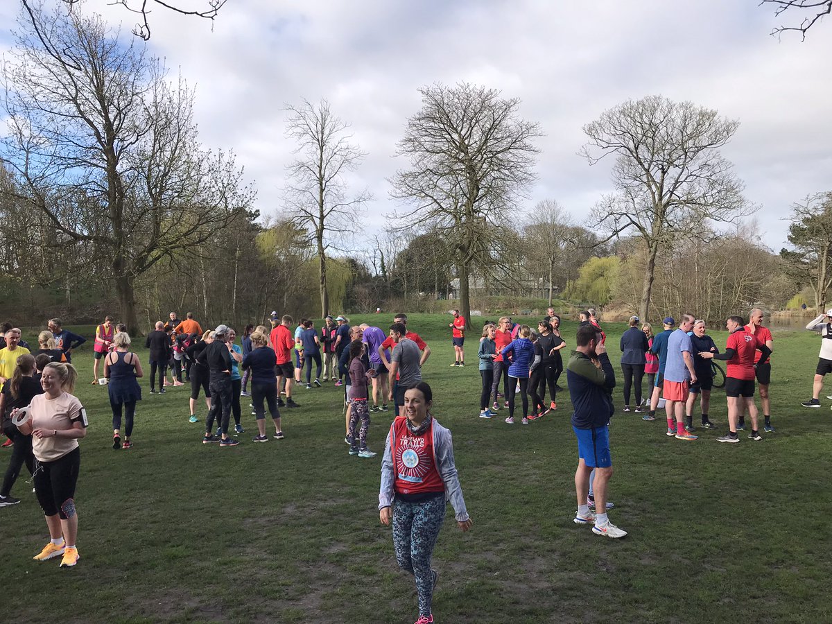 Southportpkrun's tweet photo. Confusion reigned @Southportpkrun when today’s Run Director announced that finish tokens would be handed out randomly and *not* in finish order so every participant had a chance of coming 1st in their age group or even being 1st finisher 😳

#AprilFoolDay 😉 😂 https://t.co/FVZPHag8ft