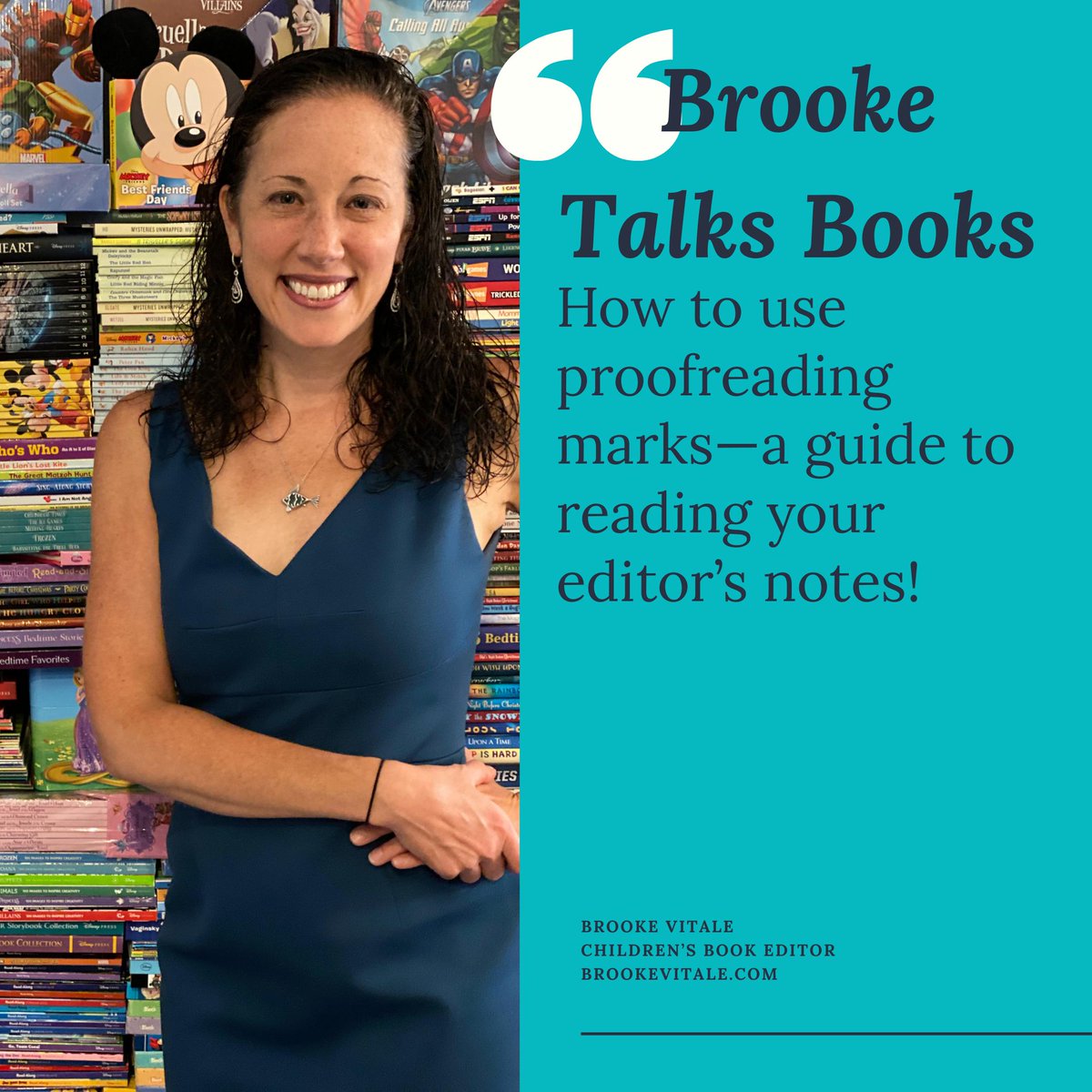 New to understanding old school proofreading marks? Here’s how to use them.
Get more information on Proofreading Marks: In-Line Editing at brookevitale.com/blog/proofread…
#askeditor #indieauthor #selfpub #askpub #writetip #amediting