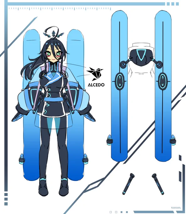 納品しました! 橘知怜/ホワイトレター/©アルパカコネクト #アルパカコネクト エイプリルフールまとめ(5) 