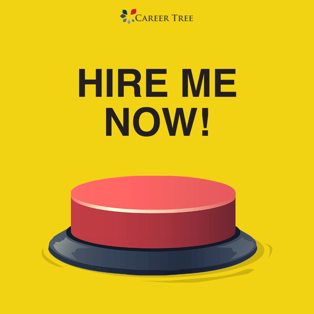 careertree__'s tweet photo. Introducing...the "Hire Me Now" button! 
.
.
.
Happy April Fools' Day!

While the button may be a joke, our commitment to helping you achieve your career goals is no laughing matter. 

📞 Call 0208 795 7636 for more information!

#CareerTree #AprilFools #AprilFoolsDay https://t.co/IsRxeBxwBl
