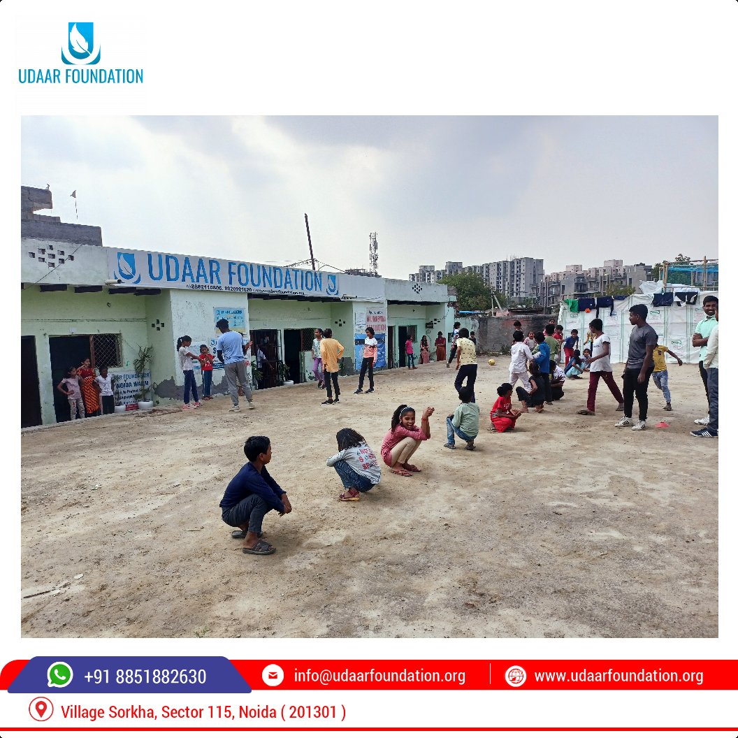 FoundationUdaar's tweet photo. Saturday is always a favourite day for students in the Udaar Foundation due to its wide range of sports activities. 

#BeUdaar #Udaarta #udaarfoundation #udaartalenthuntexam #udaarians #bestngoinnoida #noida #charity #trust #society #charityindia #india #bharat #nri #culture https://t.co/Rvmyd4A4VV