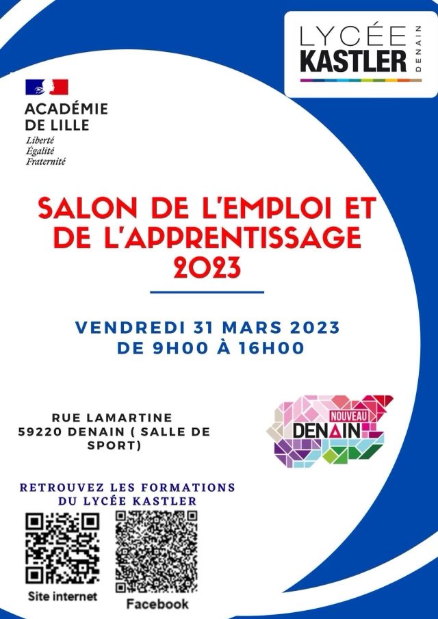 quillet_arnaud's tweet photo. Hier, plus de 50 entreprises étaient présentes au salon de l’emploi et de l’apprentissage dont TER Hauts-de-France. Merci au lycée Kastler de Denain pour son invitation. @Kastler_Denain @hautsdefrance @TERHDF @JeromeBodel https://t.co/B0QMNkLgH0